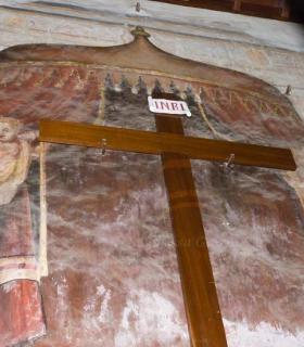 Comienzan las obras de restauración de las pinturas murales de la Capilla de San Pedro Abajo de Güímar. · foto 2