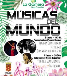 La Gomera sonará a Músicas del Mundo los próximos 3 y 4 de enero. · foto 1
