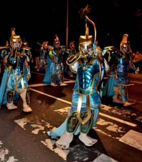 Cabalgata anunciadora del Carnaval de Santa Cruz de Tenerife 2017 · foto 107