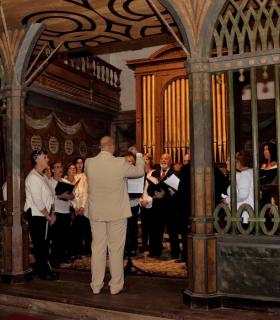Inauguración del órgano del siglo XIX recién restaurado y Santa Misa en Honor a Santa Catalina y Santa Cecilia · foto 21