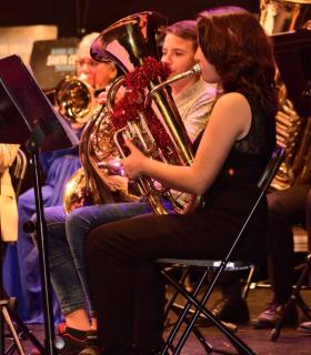 Concierto de Navidad de la Banda de Música Santa Cecilia de Tacoronte · foto 14