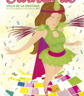 La comisión mixta del carnaval de La Orotava elige el cartel anunciador de las carnestolendas. · foto 1
