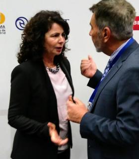 El stand de Costa Adeje, a punto para abrir sus puertas a los profesionales en la mañana de este miércoles. · foto 4