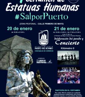 La zona centro de Puerto del Rosario acogerá un I certamen de estatuas humanas #Salporpuerto. · foto 3