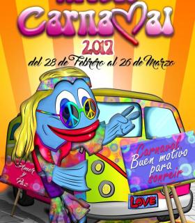 All you need is… Carnaval, de Pedro Méndez, cartel ganador de las Carnestolendas de Arucas. · foto 1
