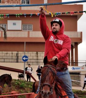 Demostración de arado con yuntas y siembra de sementero, zunchado de ruedas de carreta y carrera de sortija a caballo. San Juan. Tacoronte, 21-01-2017 · foto 108