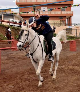 Demostración de arado con yuntas y siembra de sementero, zunchado de ruedas de carreta y carrera de sortija a caballo. San Juan. Tacoronte, 21-01-2017 · foto 111