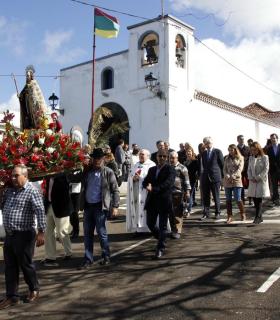 Masiva participación en los actos en honor de San Antonio Abad del barrio de San Juan (Tacoronte). · foto 2