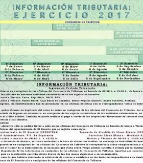 El Rosario: Hacienda informa a los vecinos del calendario tributario para el presente ejercicio. · foto 1