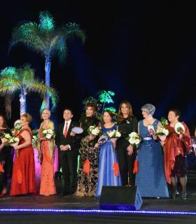 El Carnaval 2017 de Santa Cruz de Tenerife arranca con la gala inaugural celebrada en el Parque Marítimo. · foto 2