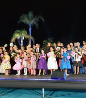 El Carnaval 2017 de Santa Cruz de Tenerife arranca con la gala inaugural celebrada en el Parque Marítimo. · foto 3