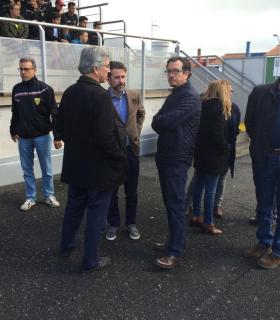 El presidente del Gobierno, Fernándo Clavijo, visita Tacoronte. · foto 7