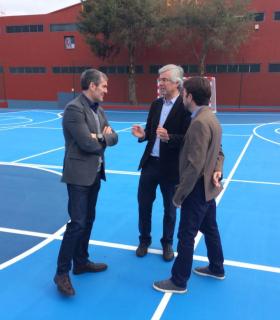 El presidente del Gobierno, Fernándo Clavijo, visita Tacoronte. · foto 3