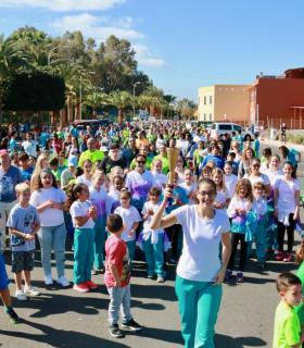 Más de mil participantes asisten a las Olimpiadas por la Paz en Arguineguín. · foto 2