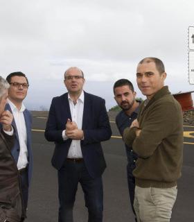 La Consejería de Obras Públicas y Transportes invertirá este año 13, 6 millones de euros en La Palma. · foto 1