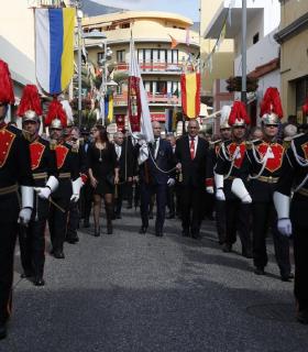 Honores a la Patrona de Canarias, la Virgen de Candelaria. · foto 6