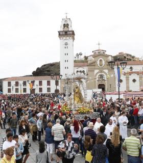 Honores a la Patrona de Canarias, la Virgen de Candelaria. · foto 5