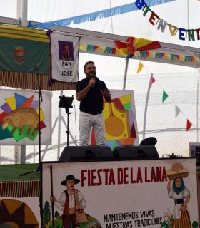 Caideros celebra con San José del Agua la nueva cubierta del espacio público que asegura la Fiesta de La Lana. · foto 4