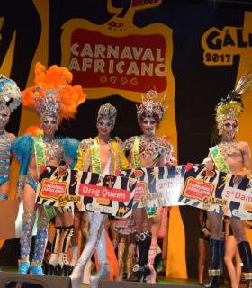 Vulcano gana la Gala Drag Queen del Carnaval Africano Galdense. · foto 3