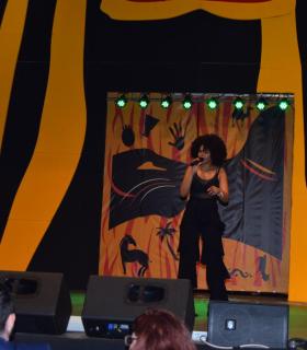 Vulcano gana la Gala Drag Queen del Carnaval Africano Galdense. · foto 1