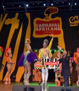 Vulcano gana la Gala Drag Queen del Carnaval Africano Galdense. · foto 6