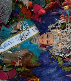 Katsunari de Armas Álvarez, Reina Infantil del Carnaval Internacional del Puerto de la Cruz 2017. · foto 1