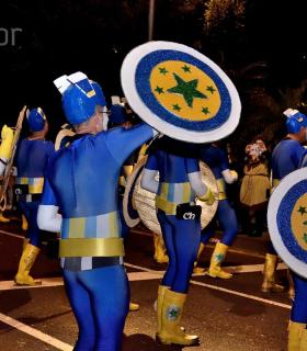 Cabalgata anunciadora del Carnaval de Santa Cruz de Tenerife 2017 · foto 147