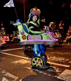 Cabalgata anunciadora del Carnaval de Santa Cruz de Tenerife 2017 · foto 72
