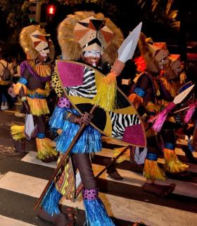 Cabalgata anunciadora del Carnaval de Santa Cruz de Tenerife 2017 · foto 86