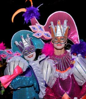 Cabalgata anunciadora del Carnaval de Santa Cruz de Tenerife 2017 · foto 124