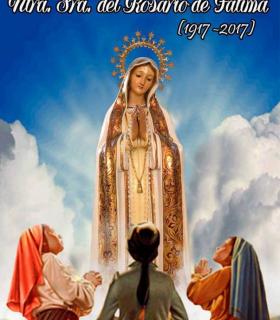 Presentado el cartel de la Peregrinación de la Virgen del Rosario de Fátima. · foto 1