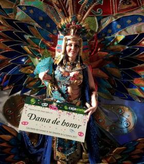 Carla María Herrera, Reina del Carnaval de San Sebastián de La Gomera. · foto 2