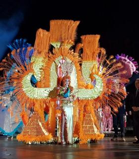 Carla María Herrera, Reina del Carnaval de San Sebastián de La Gomera. · foto 1