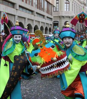 Día grande del Carnaval de La Orotava con su Coso Apoteósico. · foto 2