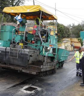 Concluyen los trabajos de repavimentación de importantes calles de Tacoronte. · foto 1