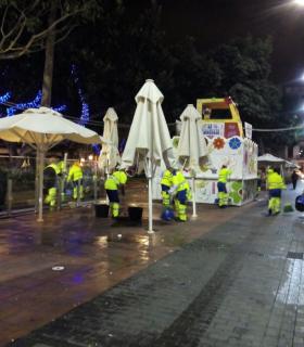 Limpieza de Las Palmas de Gran Canaria retira el último fin de semana de carnaval más de 37.000 kilos de residuos. · foto 3