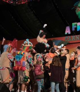Los Cucas Libre, ganadores del Concurso Municipal de Murgas de Gran Tarajal 2017. · foto 5