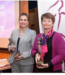 Victoria Marzol y Pino Caballero, premiadas por el Instituto Universitario de Estudios de las Mujeres de la ULL. · foto 3