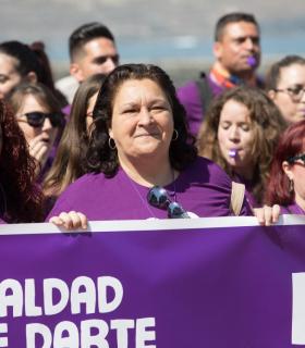 Las Palmas de Gran Canaria celebra por segunda vez una Marcha por la Igualdad de Género. · foto 4