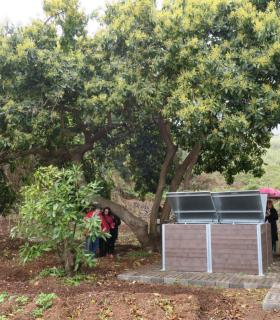 El Cabildo de La Palma inaugura el primer punto de compostaje comunitario de Canarias en Puntallana. · foto 5