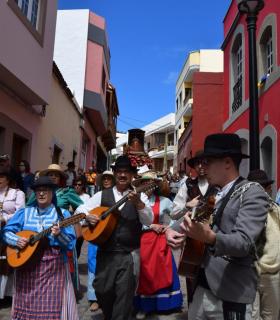Los vecinos de Gáldar festejaron a la Virgen de la Vega. · foto 4