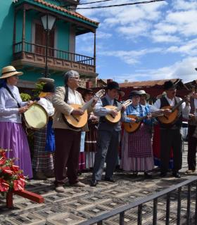 Los vecinos de Gáldar festejaron a la Virgen de la Vega. · foto 2