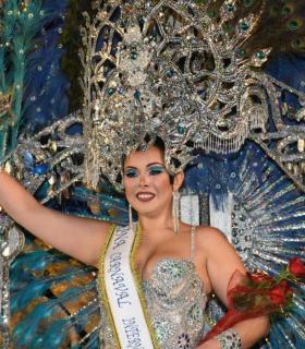 Raquel Galván Pestaille, Reina del Carnaval Internacional del Puerto de la Cruz 2017. · foto 1