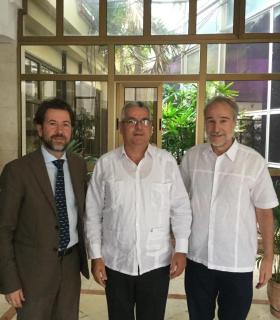 El Cabildo de Tenerife aprovecha su participación en La huella de España para fortalecer los lazos con Cuba. · foto 2