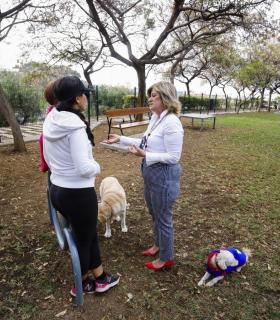 El Ayuntamiento de Las Palmas de Gran Canaria crea una nueva área para perros en el Mirador de La Minilla. · foto 2
