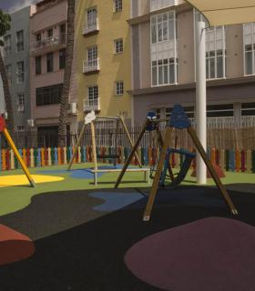 Este jueves abre sus puertas la renovada zona infantil del Parque de la Torre del Conde. · foto 4