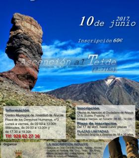 Arucas organiza una subida al Teide para jóvenes de entre 18 y 35 años el próximo 10 de junio. · foto 1