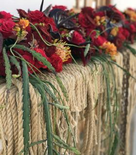 Más de 10 mil flores adornan las calles de Guía en la IX edición de su Pascua Florida. · foto 2