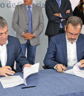 El Gobierno de Canarias firma el II Plan de Infraestructuras Sociosanitarias con los siete Cabildos Insulares · foto 2