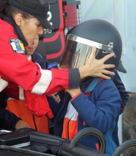 Cerca de 500 escolares del municipio conocen la labor de los cuerpos de seguridad y emergencias · foto 1